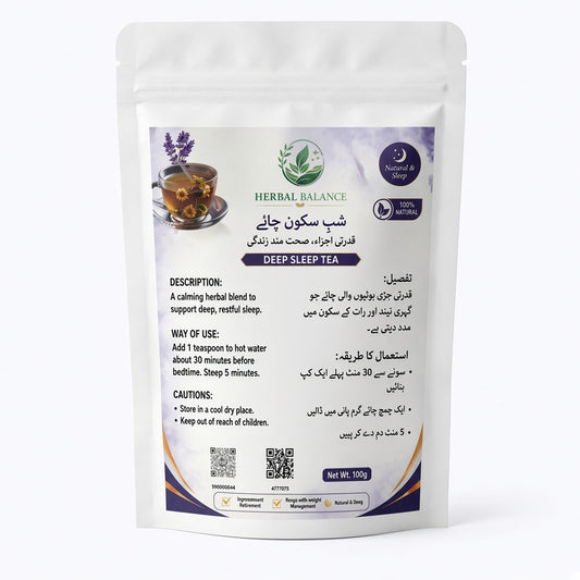 Deep Sleep Tea – back